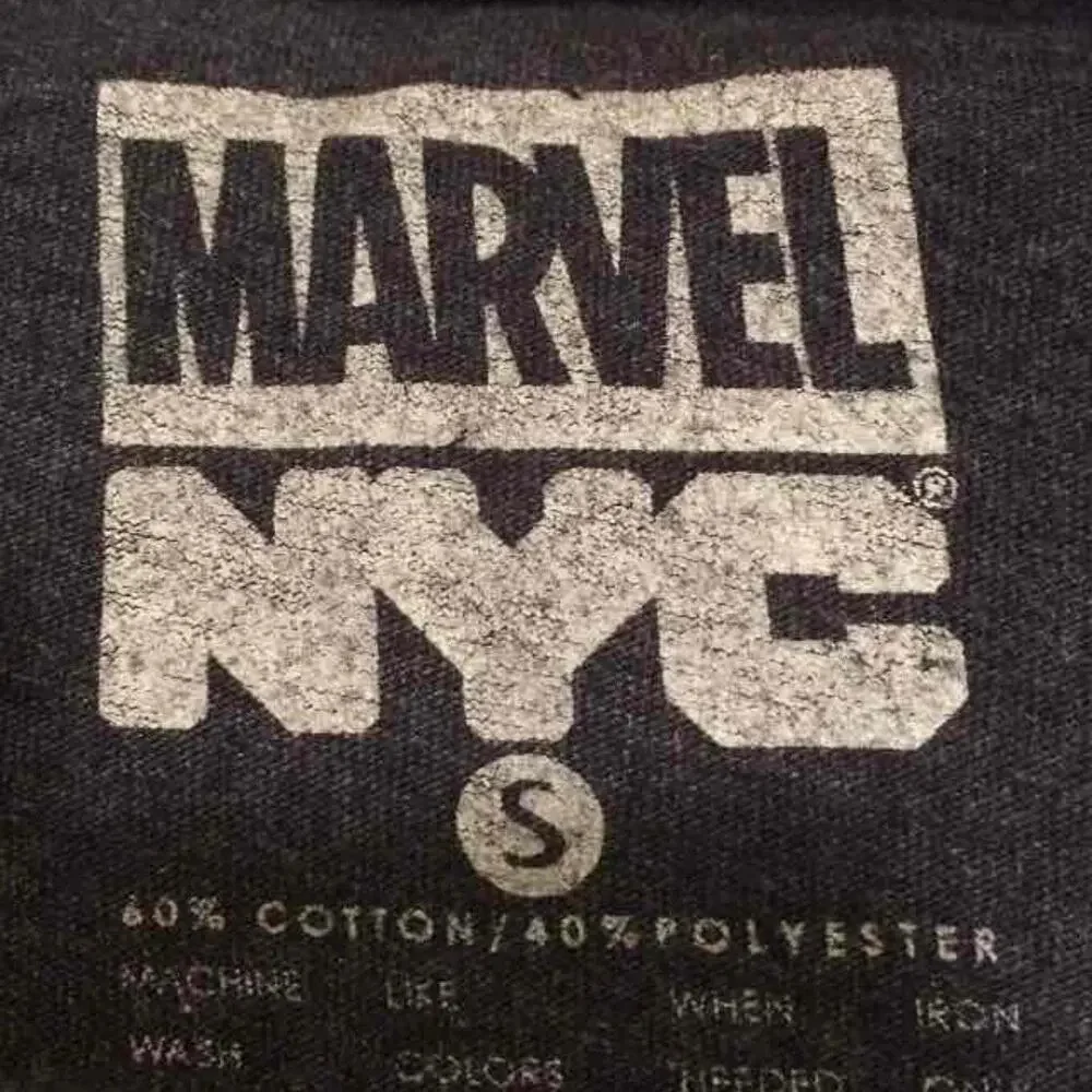 Marvel NYC Boy's SM New York's Bravest Short Sleeve Layered Long Sleeve T-shirt